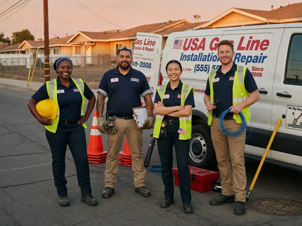 Gas Line Installation company in Galatia, IL